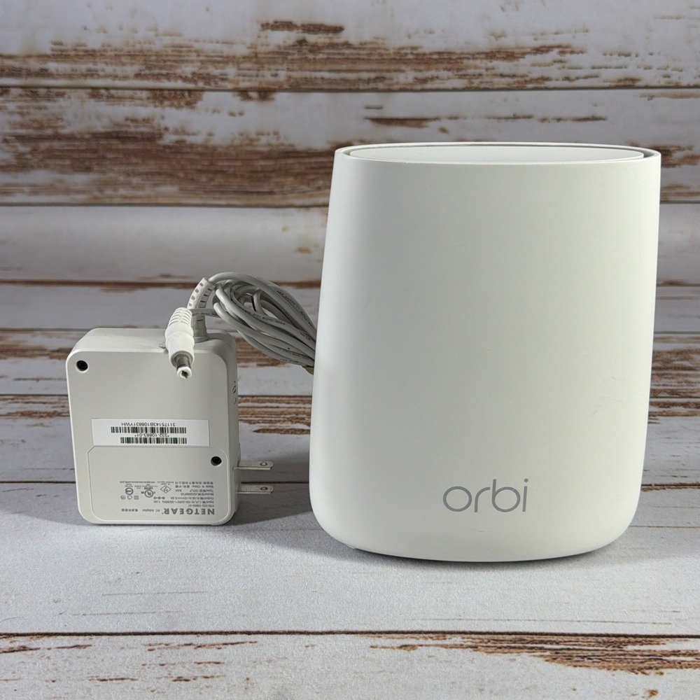 Netgear Orbi RBS20 AC2200 Tri-Band Mesh WiFi Satellite Extender w/ Power Cord